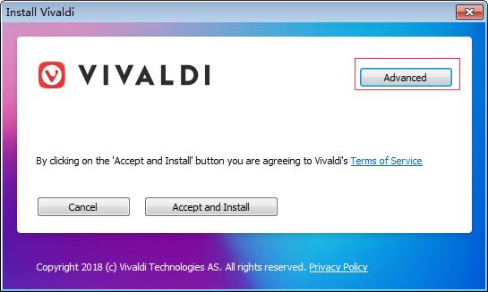 Vivaldi韦瓦第浏览器