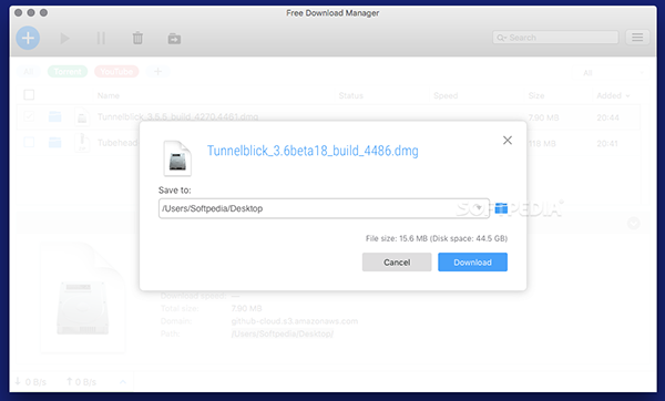 Free Download Manager for Mac(苹果神器) v6.15.3苹果破解版
