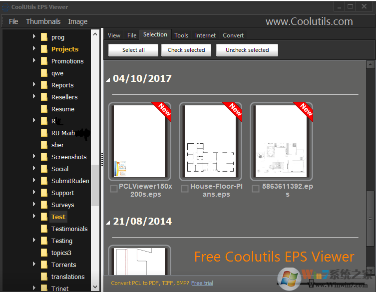 eps 文件查看器Coolutils EPS Viewer