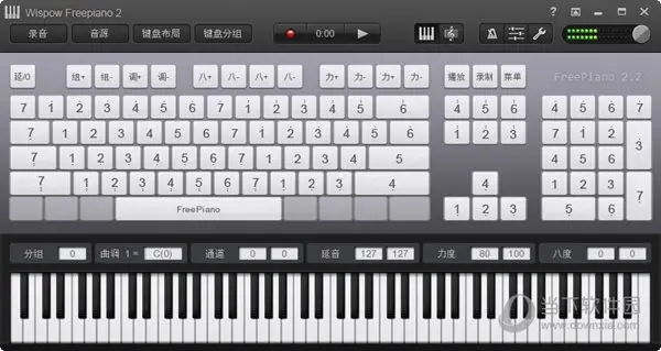 键盘钢琴软件下载_电脑全键盘模拟钢琴_钢琴键盘模拟器大全