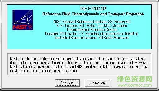 Refprop(NIST物性查询软件)32/64位