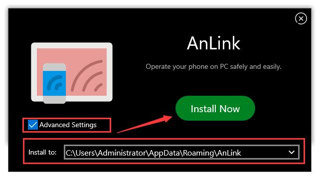 Anlink(电脑操控手机) V3.9安装版