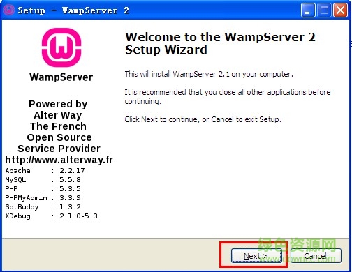 WampServer中文版 V3.0.6中文版