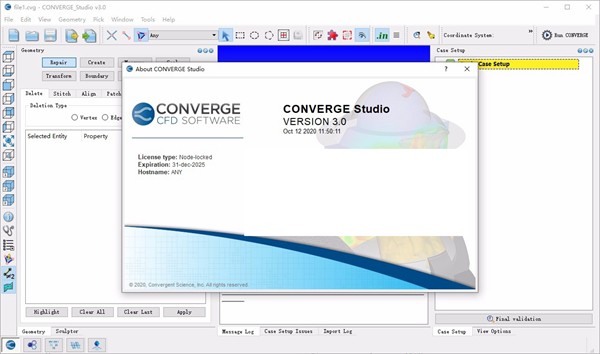 converge3.0仿真软件