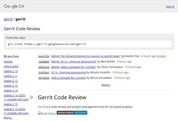 Gerrit(代码审查项目管理工具) V3.3.0汉化版