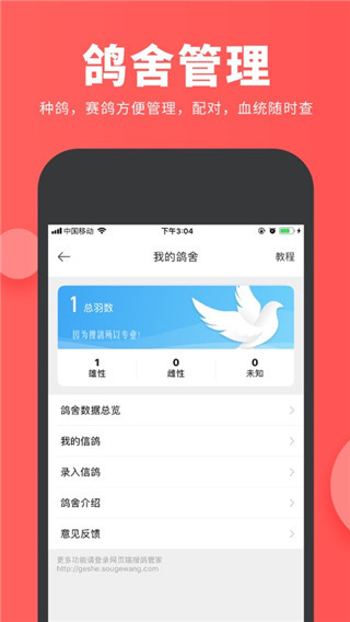 搜鸽网APP