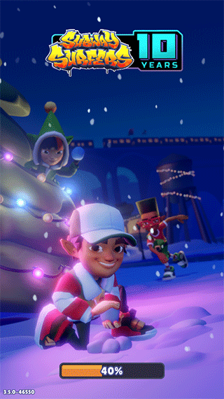 地铁跑酷圣诞节国际版