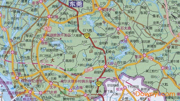 东莞地图高清版 V2023最新版