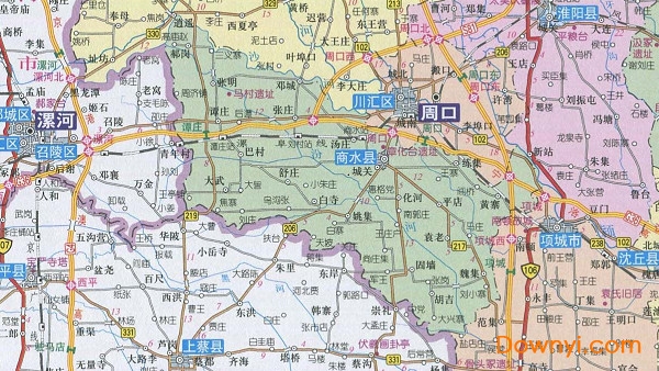 许昌市地图全图高清版V2023