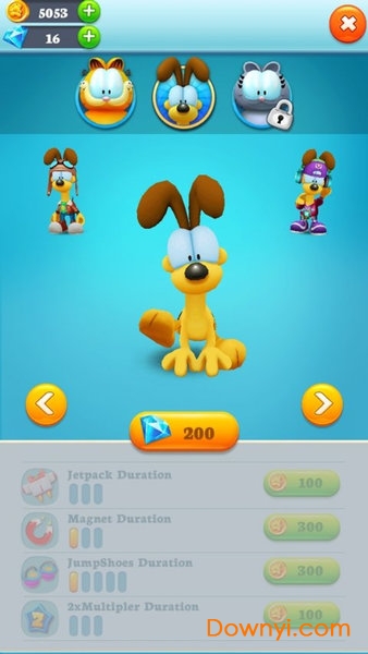 加菲猫跑酷最新破解版