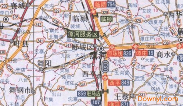 高清河南省最新交通地图2024