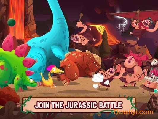 恐龙大战原始人(免内购)