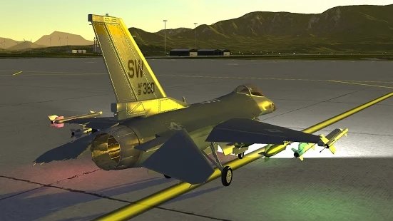 喷气战斗机飞行模拟器破解版