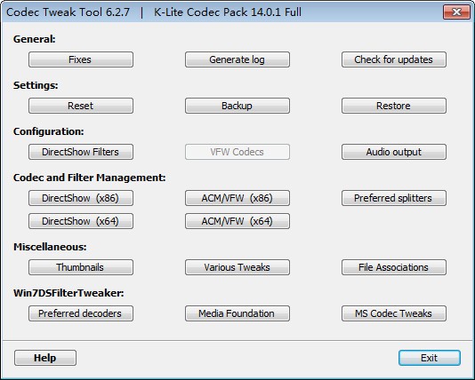 K-Lite Codec Pack Full电脑版