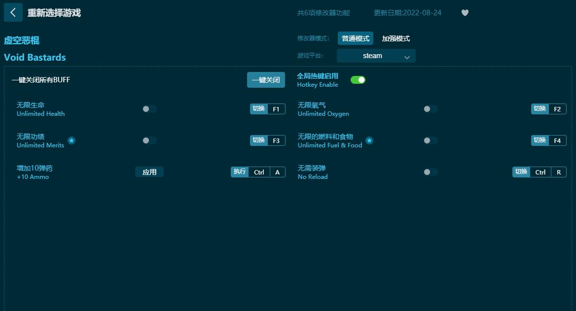 虚空混蛋六项修改器
