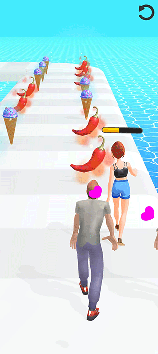 火焰女孩(Hot Run 3D)