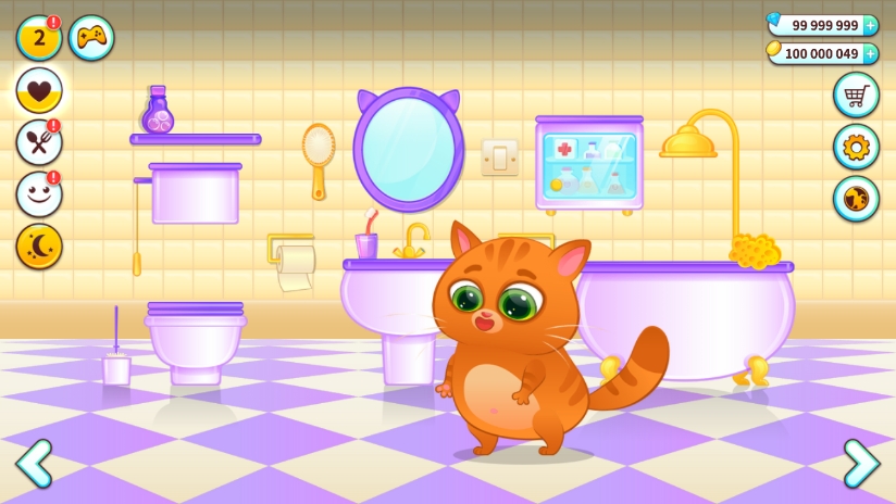 我的虚拟宠物猫游戏