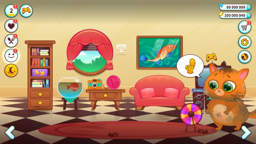 我的虚拟宠物猫游戏