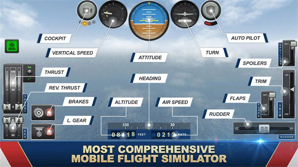 巨型喷气式飞行模拟器游戏