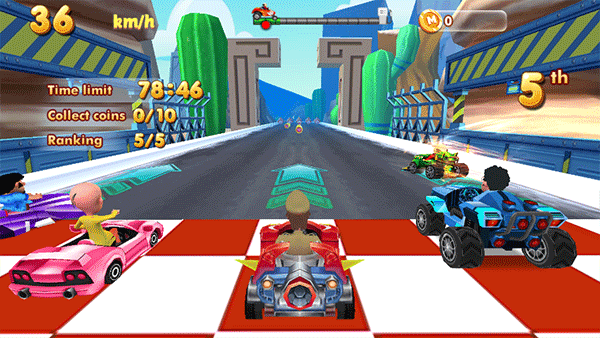 地铁急速卡丁车比赛(Little Car Singham Transform)