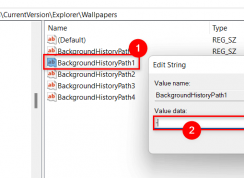 Win11怎么清除桌面背景最近的图像历史记录