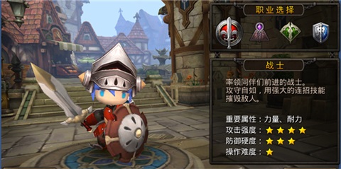 超级地城之光职业介绍1