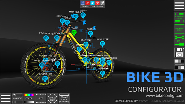 Bike 3D Configurator中文版