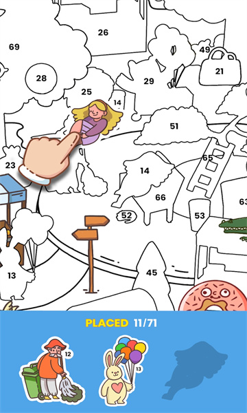 Sticker Book Puzzle中文版