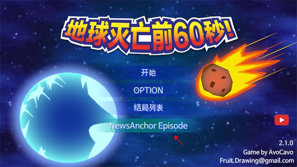 地球毁灭前60秒新闻主播篇