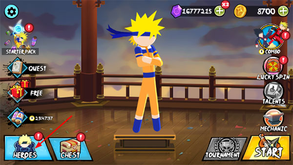 火柴人忍者大战