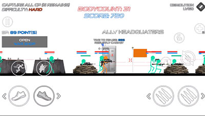 火柴人战争复仇打击