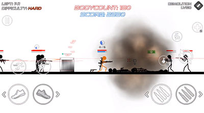 火柴人战争复仇打击