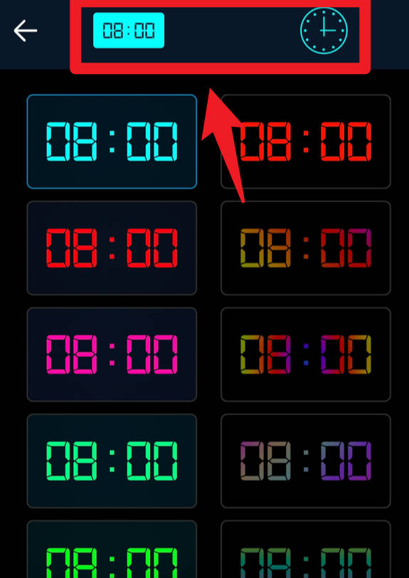桌面全屏时钟安卓版