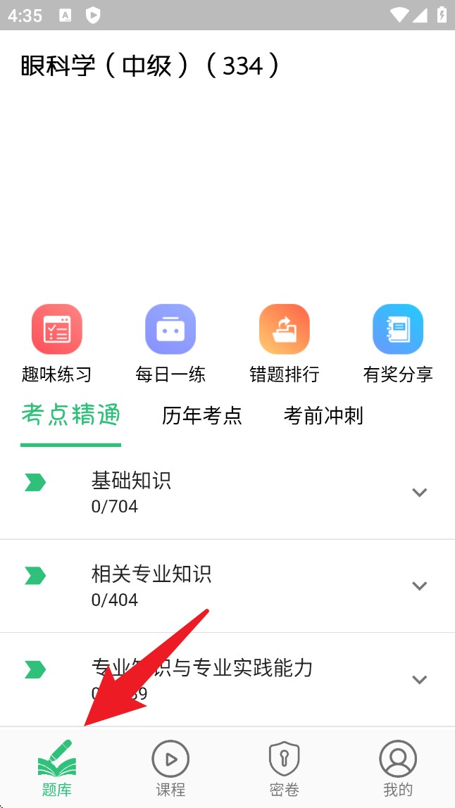 眼科学中级最新版