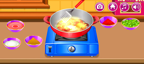 在厨房做饭游戏