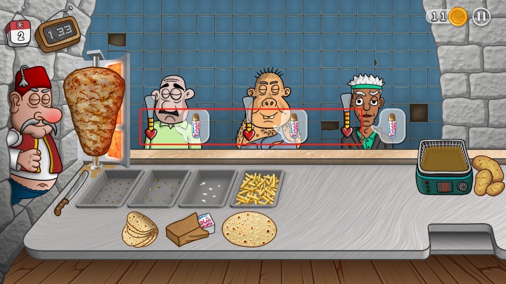 沙威玛卷饼无限金币版