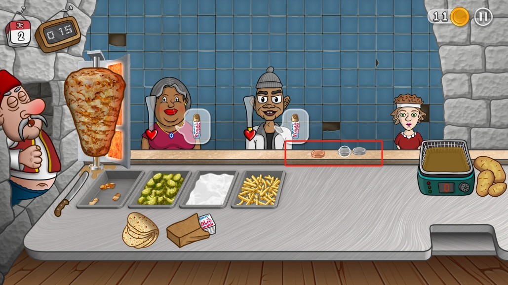 沙威玛卷饼无限金币版