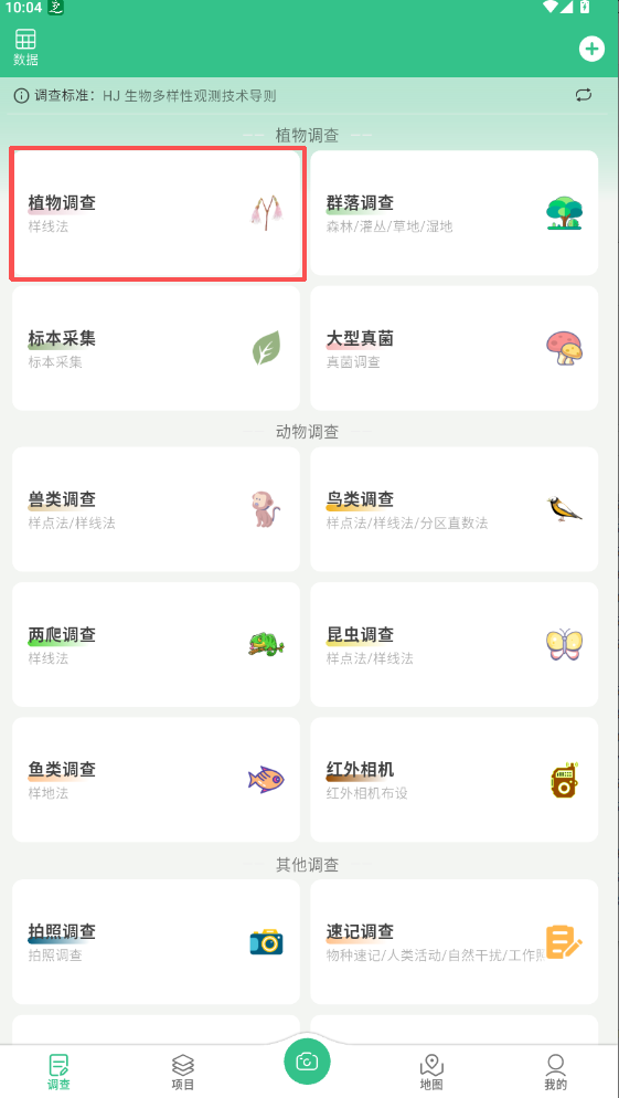 北极花生物调查