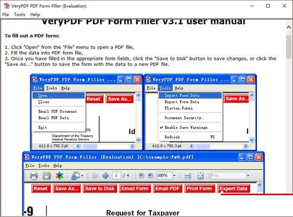 VeryPDF PDF Form Filler下载