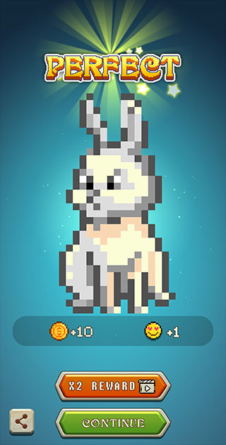 像素艺术彩色岛(Color Island)