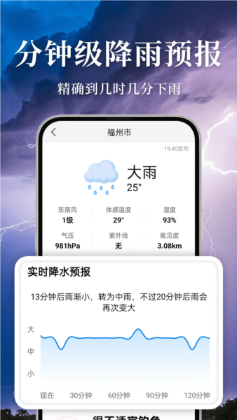 准雨天气大字版