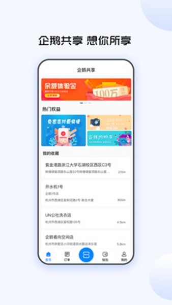 企鹅共享洗衣机