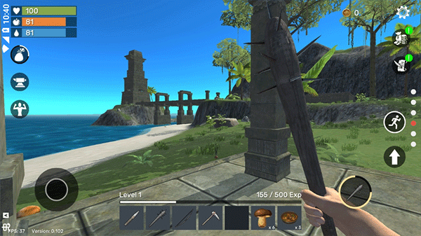 神秘岛生存内置菜单免登录版