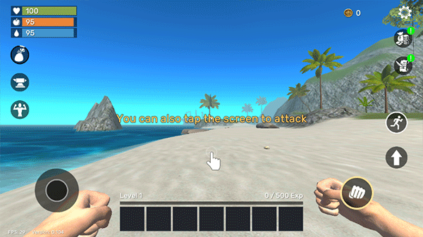 神秘岛生存内置菜单免登录版