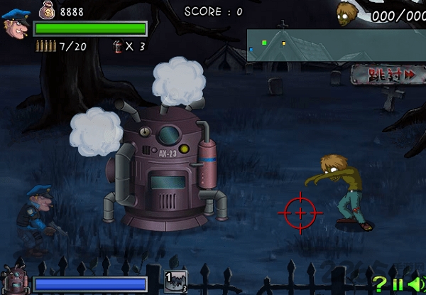 警察大战僵尸2手游免费版