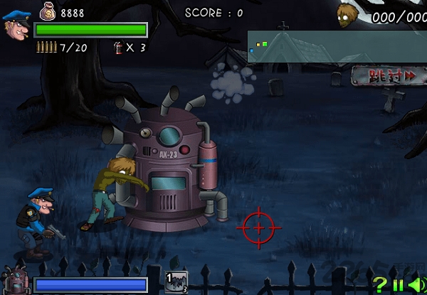 警察大战僵尸2手游免费版