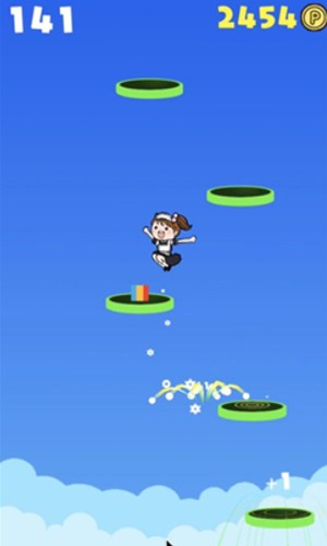 跳上天空的女孩