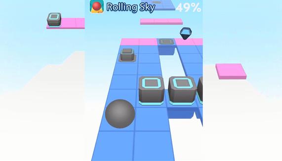 滚动的天空手机饭制版