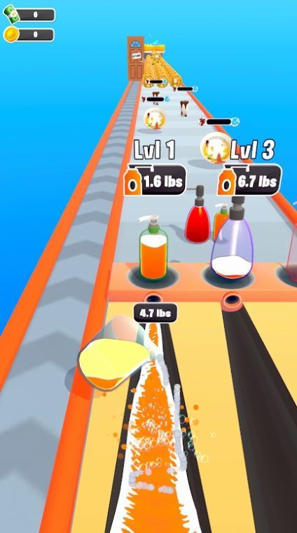 清洁和整理跑酷小游戏