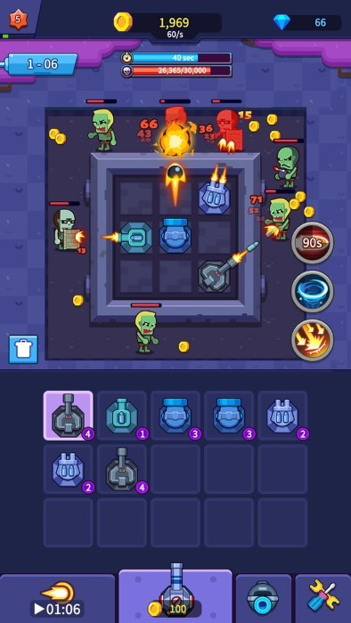 喷射炮塔手机无限版